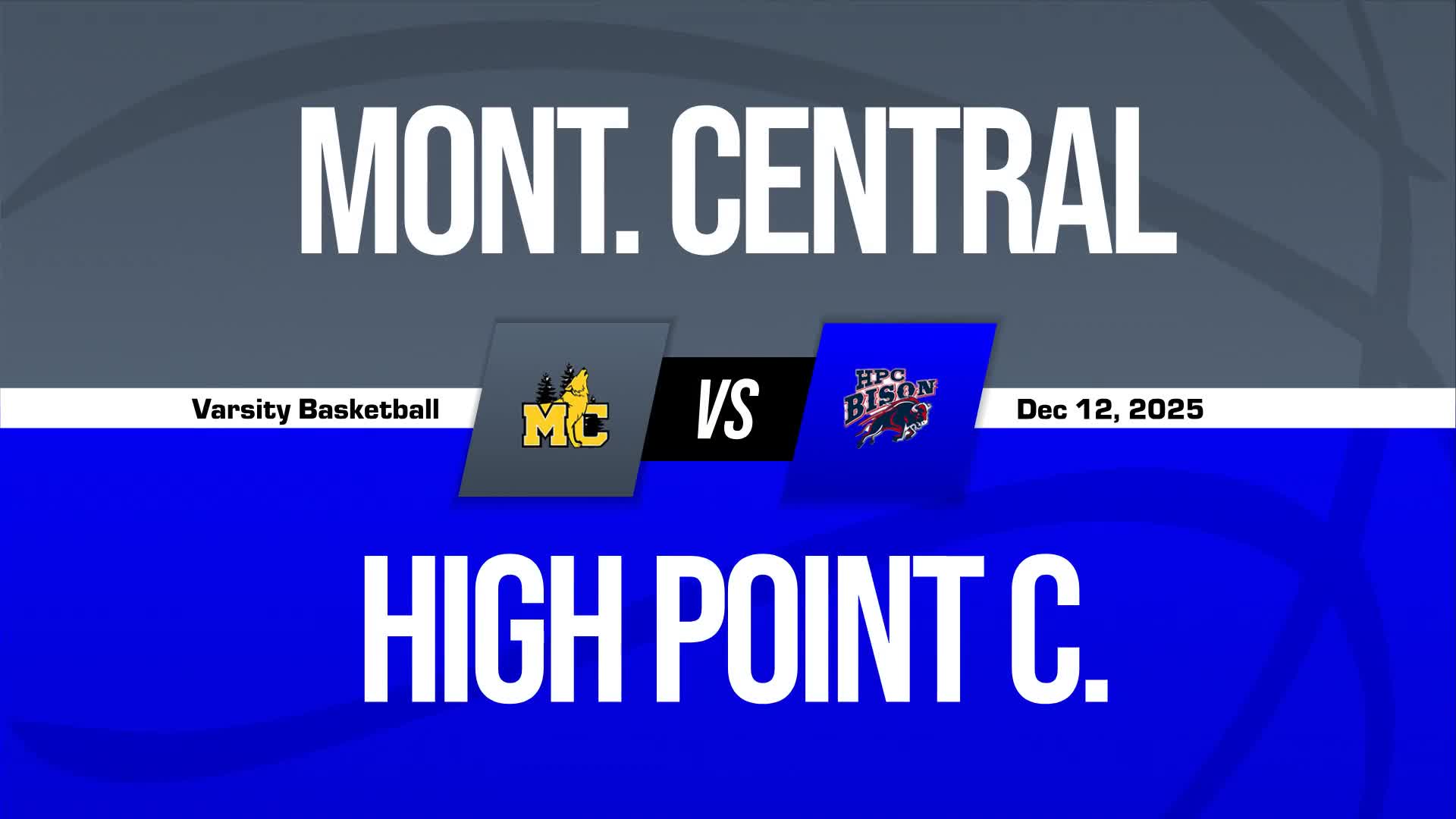 Basketball Game Preview: High Point Central Bison vs. Randleman Tigers + How To Watch