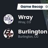 Football Game Recap: Wray Eagles vs. Burlington Cougars
