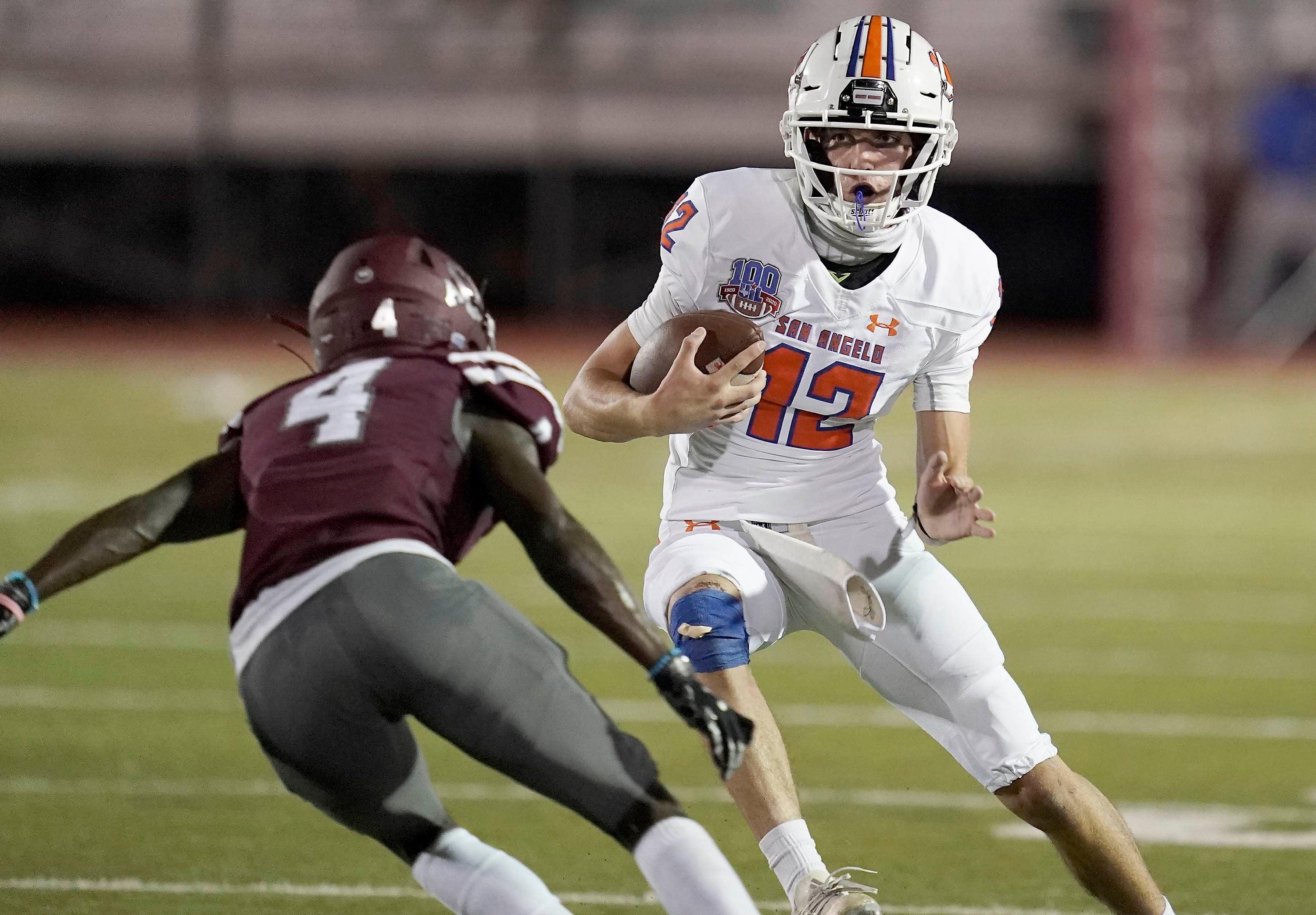 Tyler Hill of San Angelo Central tops this weeks list after scoring 7 total touchdowns in a 63-61 win.