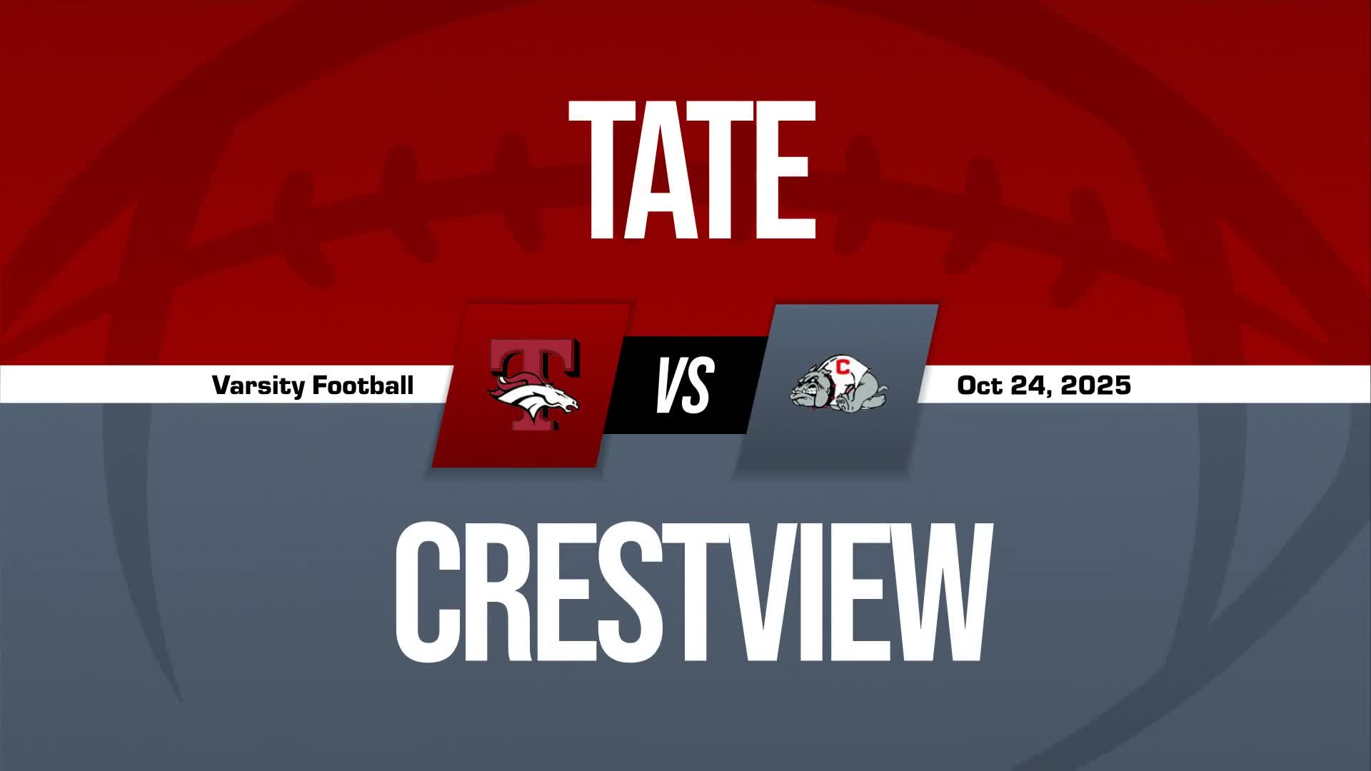 Football Recap: Tate Takes a Tough Playoff Loss + How To Watch