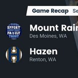 Football Game Preview: Mt. Rainier vs. Kent-Meridian