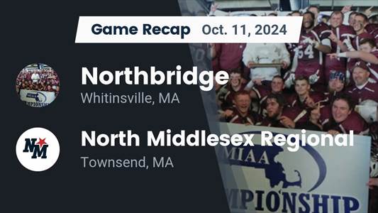 Football Recap: North Middlesex Regional Comes Up Short
