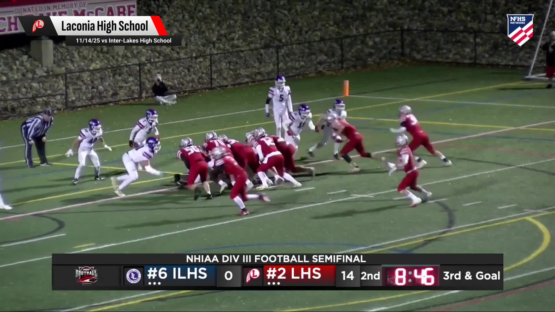 Football Recap: Gilford's  Victory  on Saturday Extends Winning Streak to Six + How To Watch