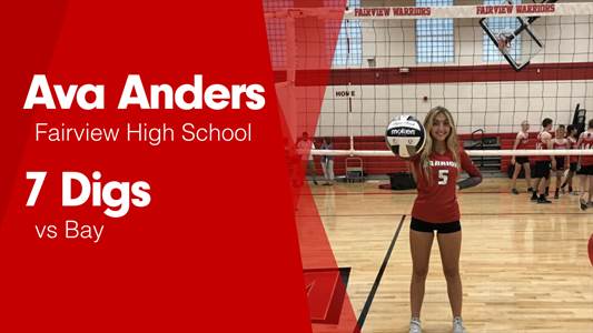 Ava Anders Game Report: vs Berea-Midpark