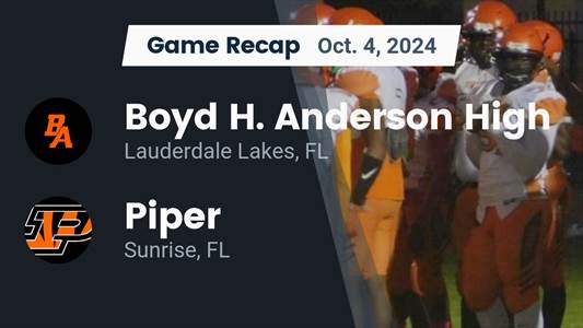 Football Recap: Piper Picks Up Sixth Consecutive  Win