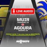 LISTEN LIVE Friday: Muir vs. Agoura