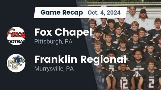 Football Game Preview: Fox Chapel Foxes vs. Shaler Area Titans