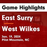 Basketball Game Recap: West Wilkes Blackhawks vs. North Surry Greyhounds