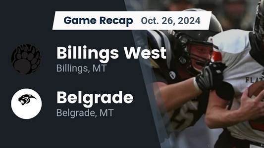 Football Recap: Malachi Claunch Leads Billings West to Victory over Belgrade