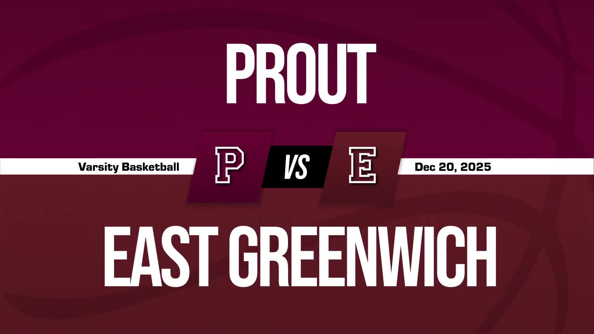 Basketball Recap: Prout Drops Season-High Score on East Greenwic