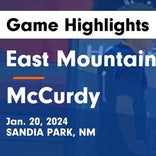 East Mountain falls despite big games from  Aiden Erickson and  Evren Neal