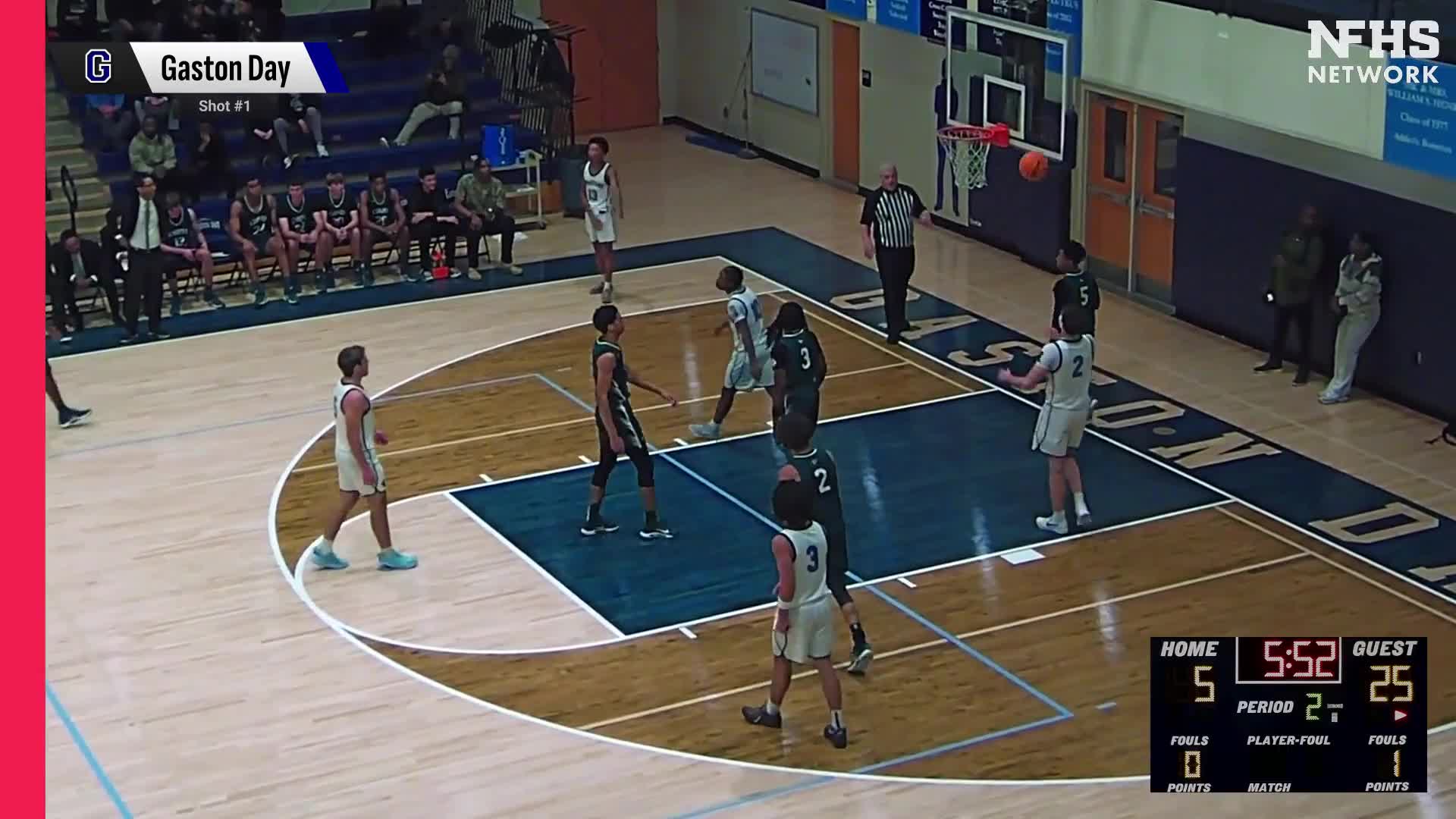 Basketball Recap: Gaston Day Skates Past Walnut Grove Christian with Ease