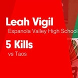 Leah Vigil Game Report