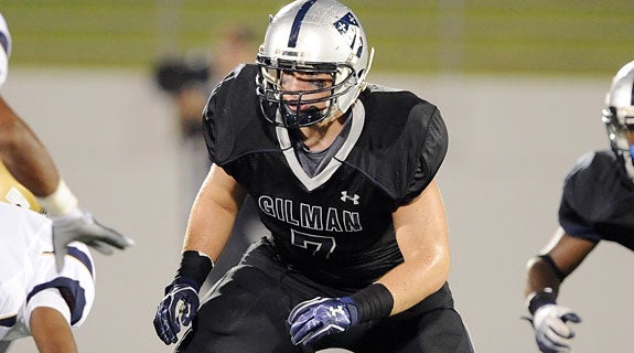 Gilman's Henry Poggi is committed to Michigan. 