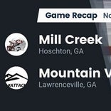 Mill Creek vs. Peachtree Ridge