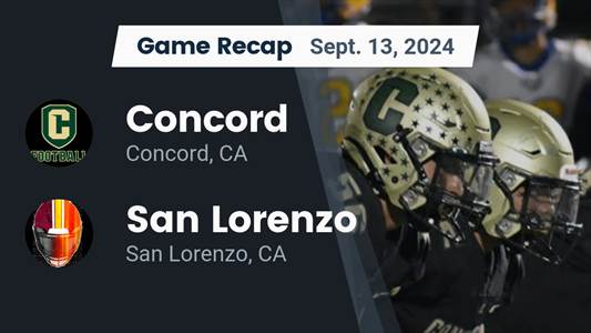 Football Game Preview: Concord Hits the Road