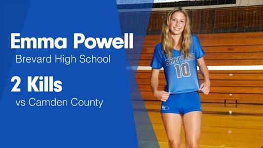 Emma Powell Game Report: vs East Rutherford