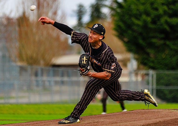Senior Mason Pike is putting together an All-American-caliber campaign for Puyallup, which moved to No. 2 in this week's MaxPreps Top 25. (PHOTO: Jason Wang)