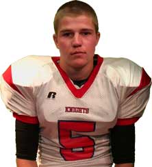 Hayden Welch scored on four receptions,two kickoff returns, a punt return,a field goal and eight extra points.