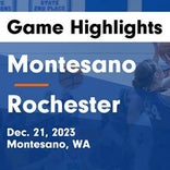 Montesano piles up the points against Klahowya