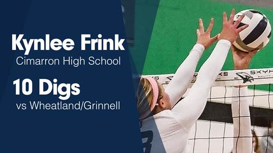 Kynlee Frink Game Report: vs Lakin