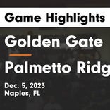 Palmetto Ridge vs. John Carroll Catholic