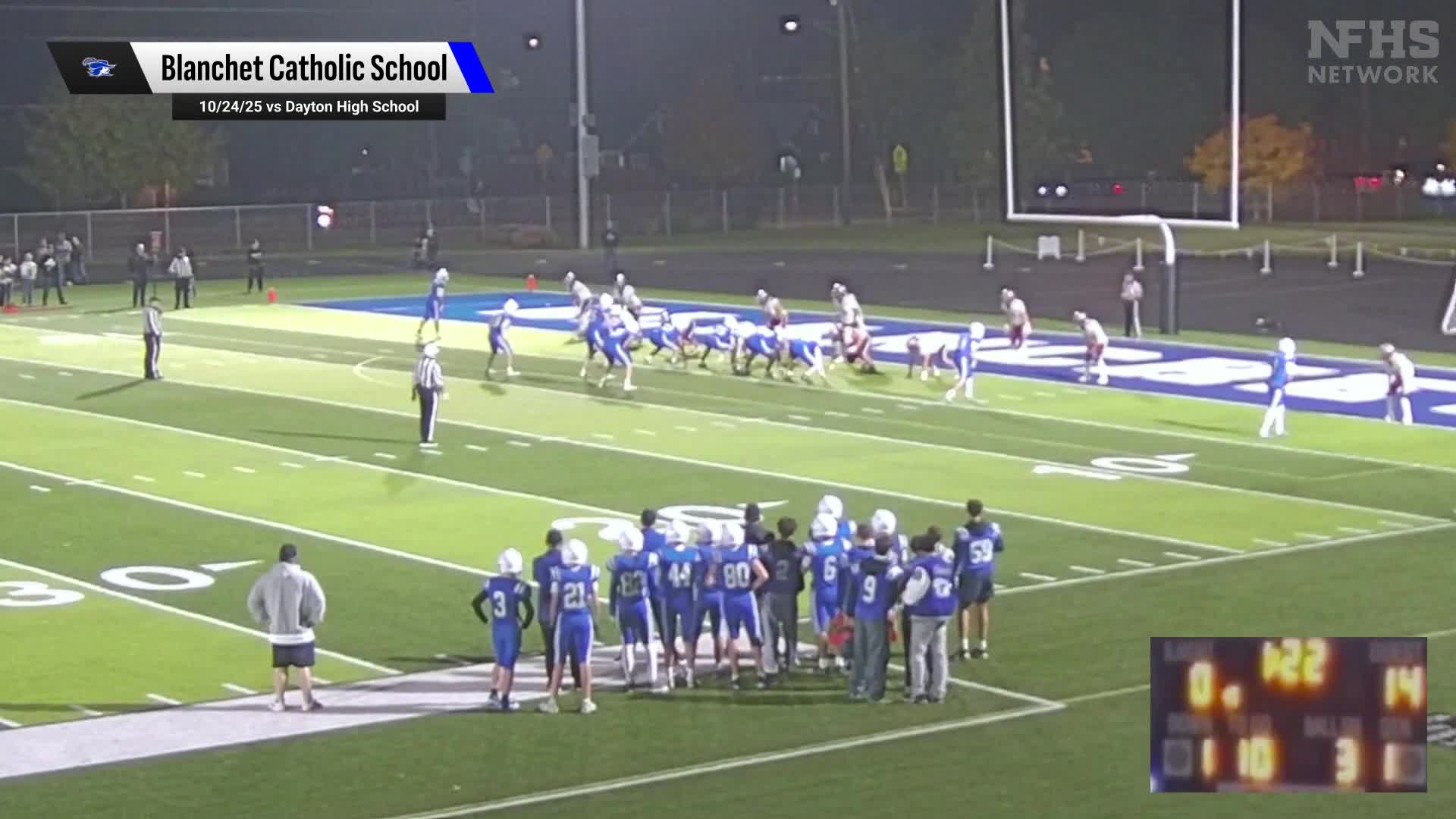 Football Recap: Blanchet Catholic Takes a Loss