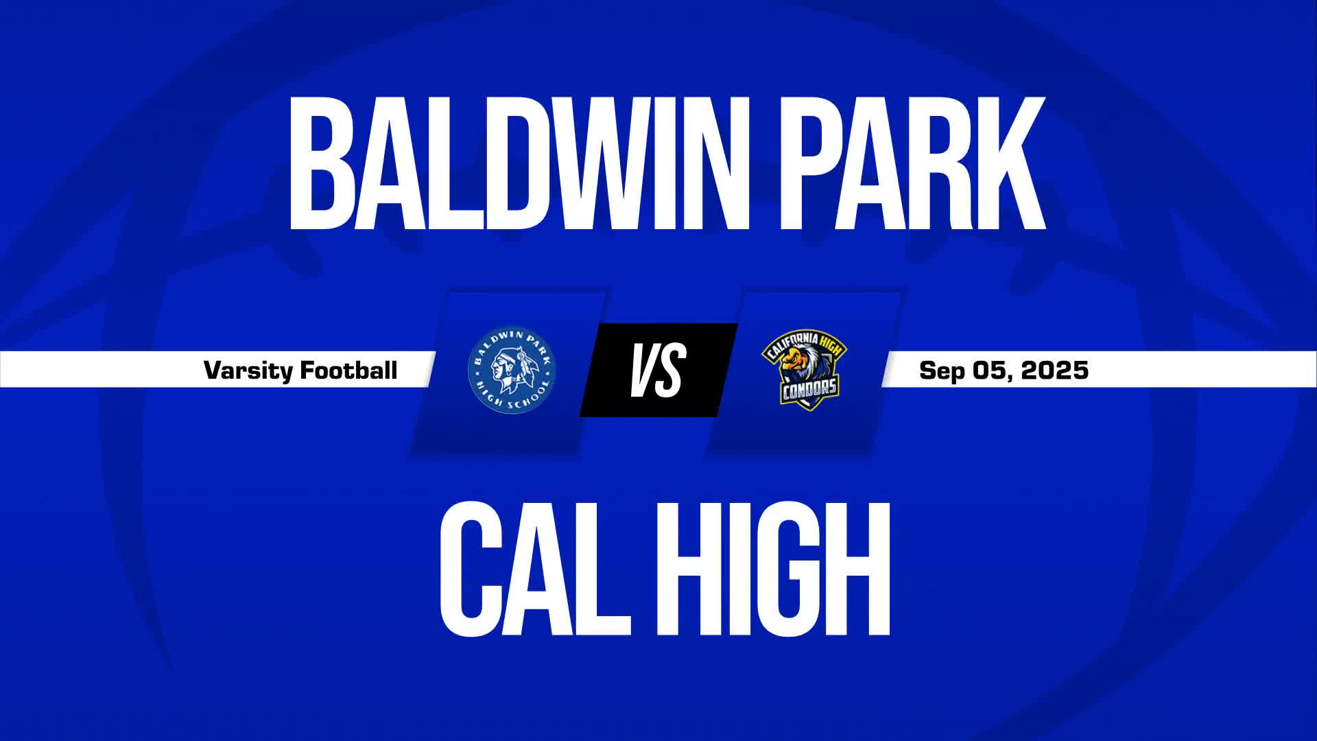 Football Recap: Make It Three in a Row for Baldwin Park