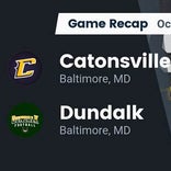 Football Game Recap: Annapolis Panthers vs. Dundalk Owls