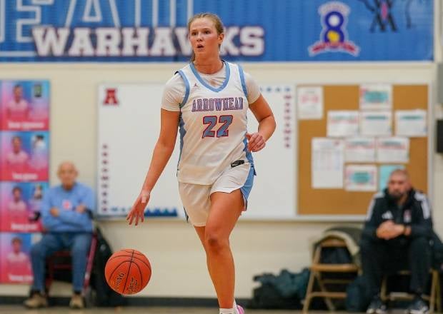 Arrowhead senior Natalie Kussow, one of the top scorers in the state, is among the semifinalists named for Ms. Basketball. (Photo: David Feyen) 