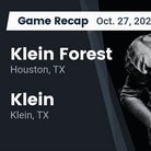 Football Game Recap: Klein Forest Eagles vs. Klein Bearkats
