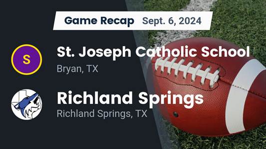 Football Game Preview: St. Joseph Catholic Eagles vs. The Covena