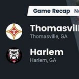 Football Game Recap: Harlem Bulldogs vs. Thomasville Bulldogs