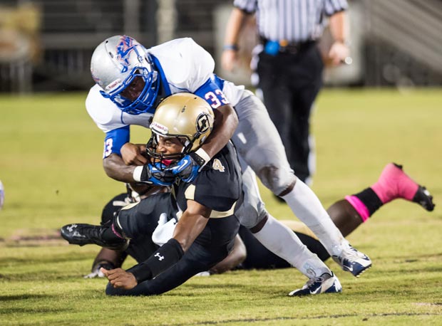 Shaq Davidson and Gaffney escaped two games against Byrnes with wins last year.