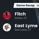 Fitch has no trouble against East Lyme
