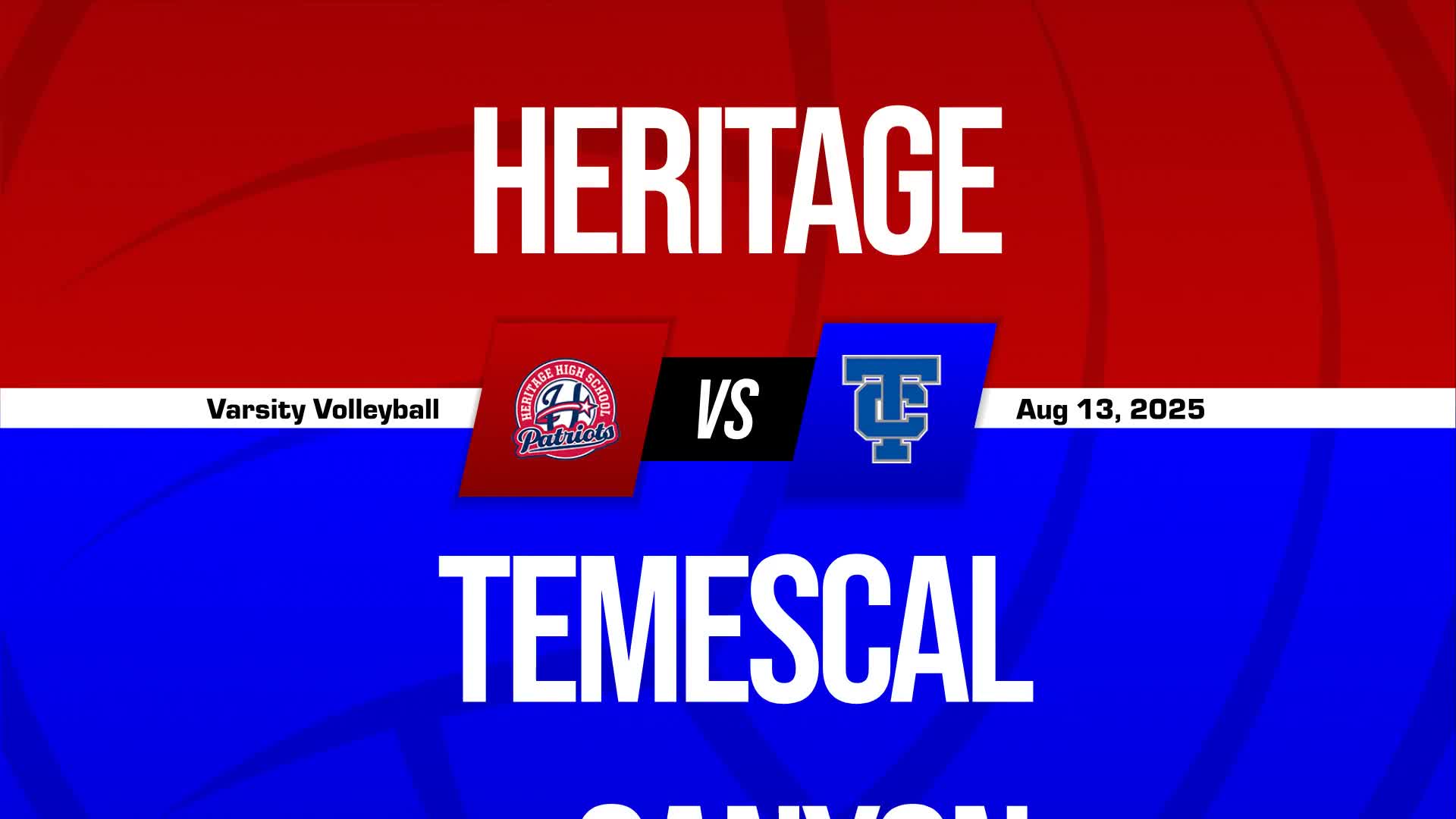 Volleyball Recap: Heritage Wins Going Away Against Vista Del Lag