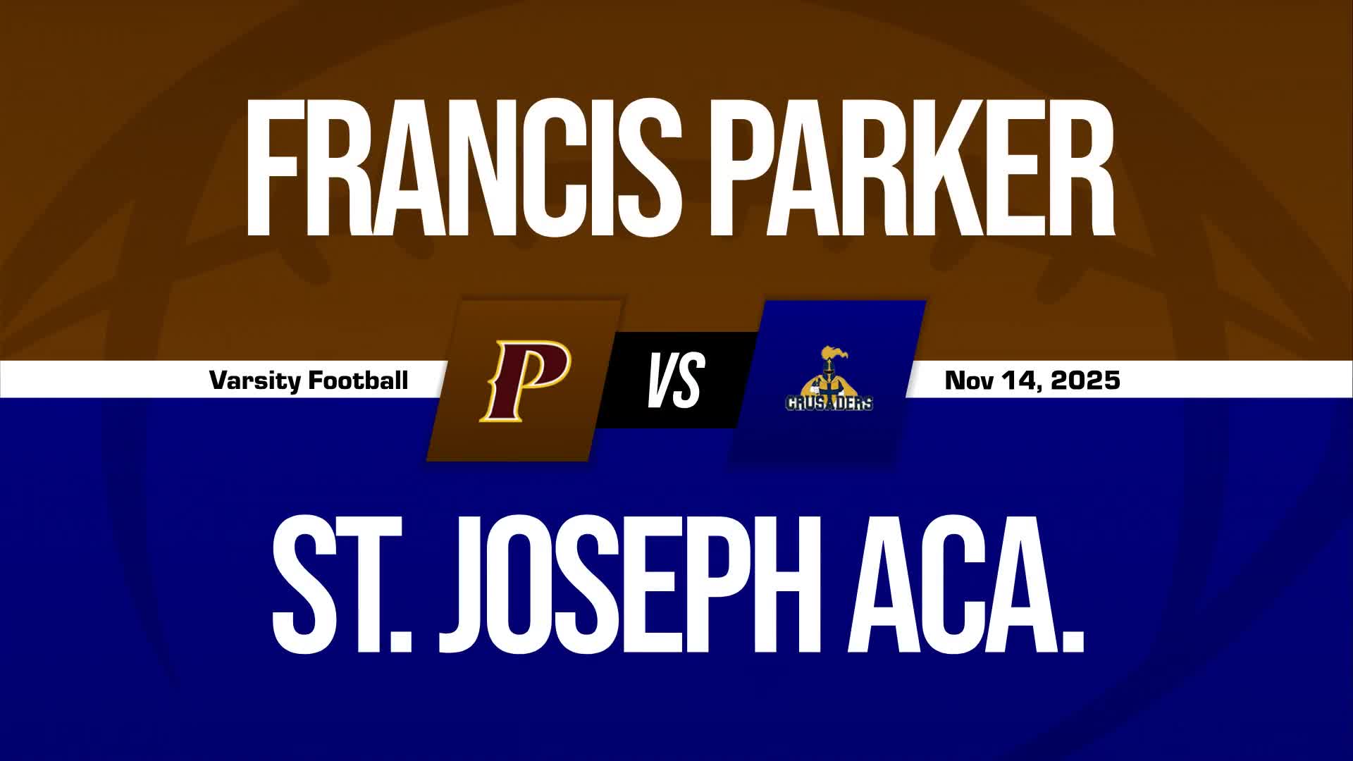 Blaise McMahon Game Report: vs Francis Parker + How To Watch