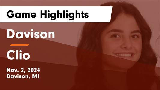 Volleyball Recap: Clio Comes Up Short