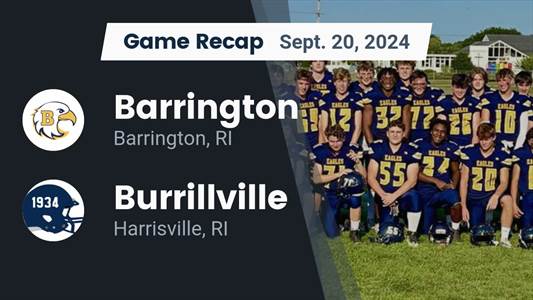 Football Game Preview: Barrington Eagles vs. Burrillville Bronco