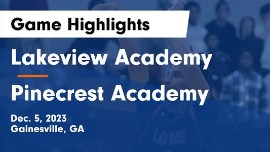 Pinecrest Academy vs. Cristo Rey Atlanta