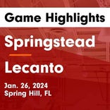 Basketball Recap: Springstead picks up sixth straight win at home