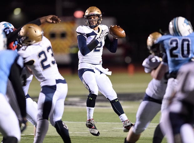 Archbishop Hoban senior quarterback Danny Clark has led the Knights to the top of the Division III poll after Week 1.