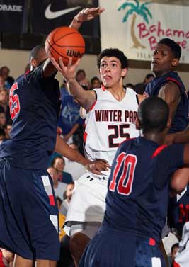 Austin Rivers battles Milton at last year's City of Palms Classic. Both teams will be back in 2010.