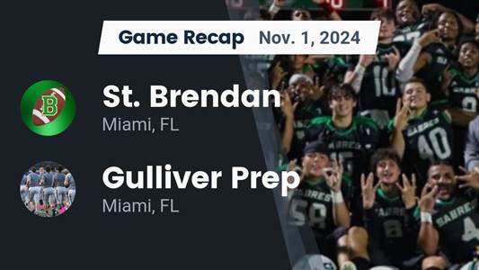 Football Recap: Gulliver Prep's Loss Ends Three-Game Winning Str