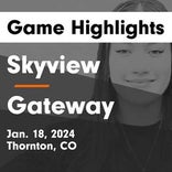 Skyview comes up short despite  Nevaeh Lucero's strong performance