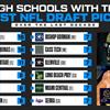 High schools with the most NFL Draft picks over last 10 years