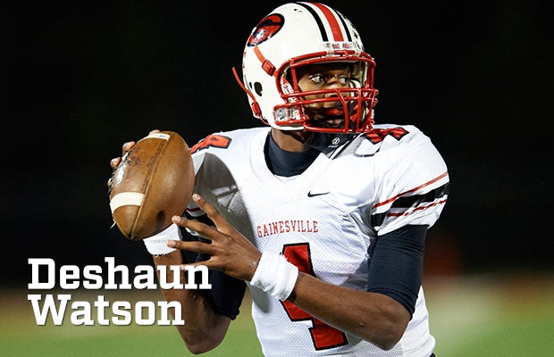 Deshaun Watson now starts at Clemson after a great prep career at Gainesville.