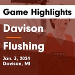 Basketball Game Recap: Davison Cardinals vs. Dow Chargers