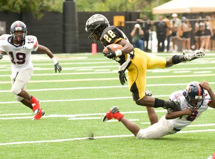 Colquitt County High's Tevin King.
