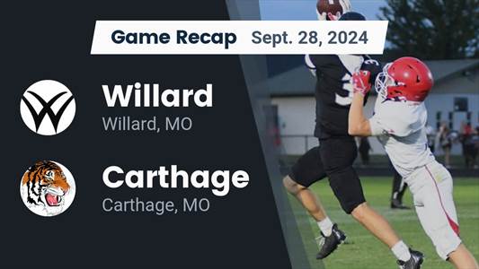Football Game Preview: Willard Tigers vs. Neosho Wildcats